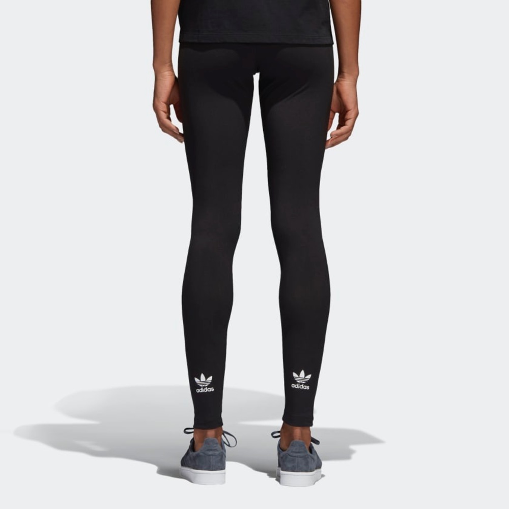Blue Trefoil Adidas Leggings